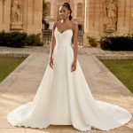 bridal overlay top